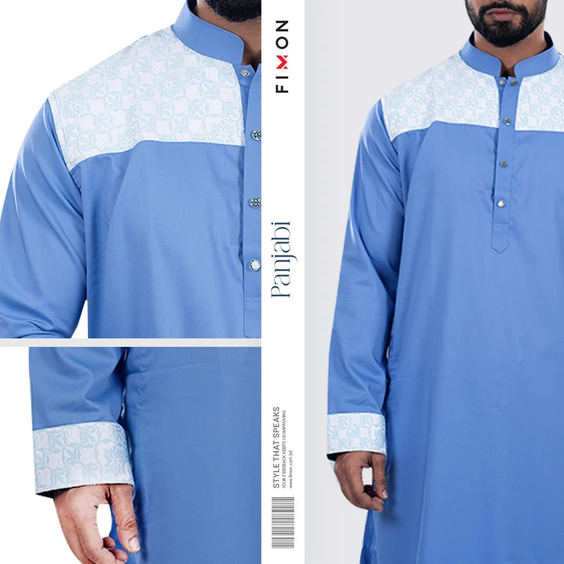 Premium Contrasted Panjabi