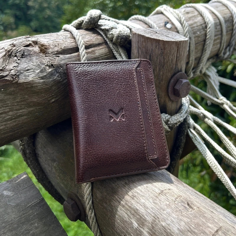 Wallet With Extra Card Holder,100% Genuine Leather Wallet