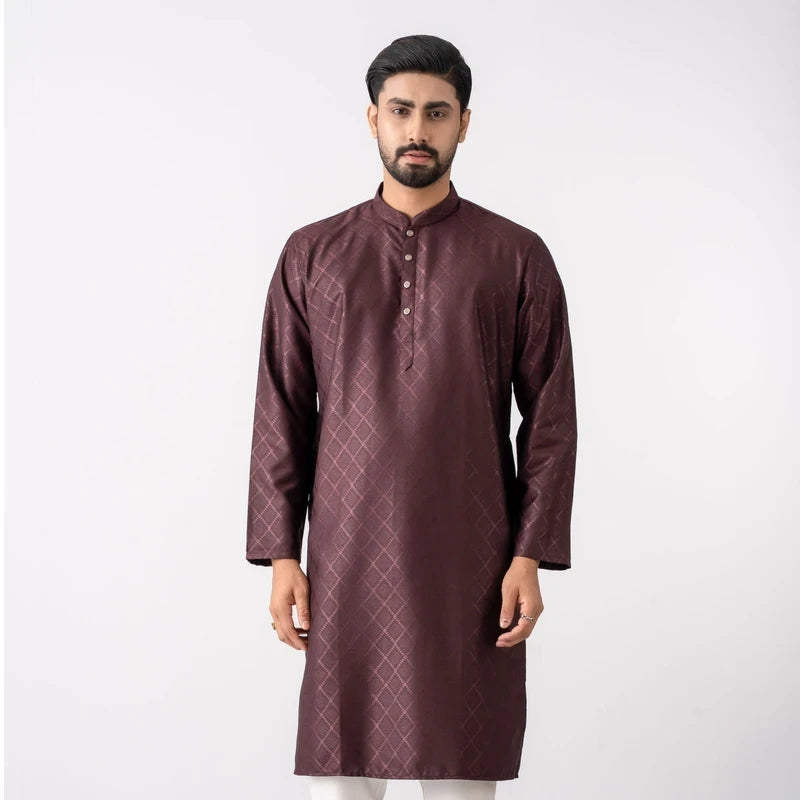 Luxury Kaatan Panjabi | EID26 | Chocolate