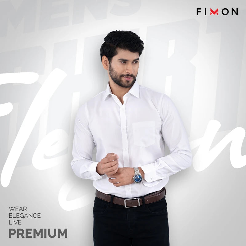 Premium White Formal Shirt