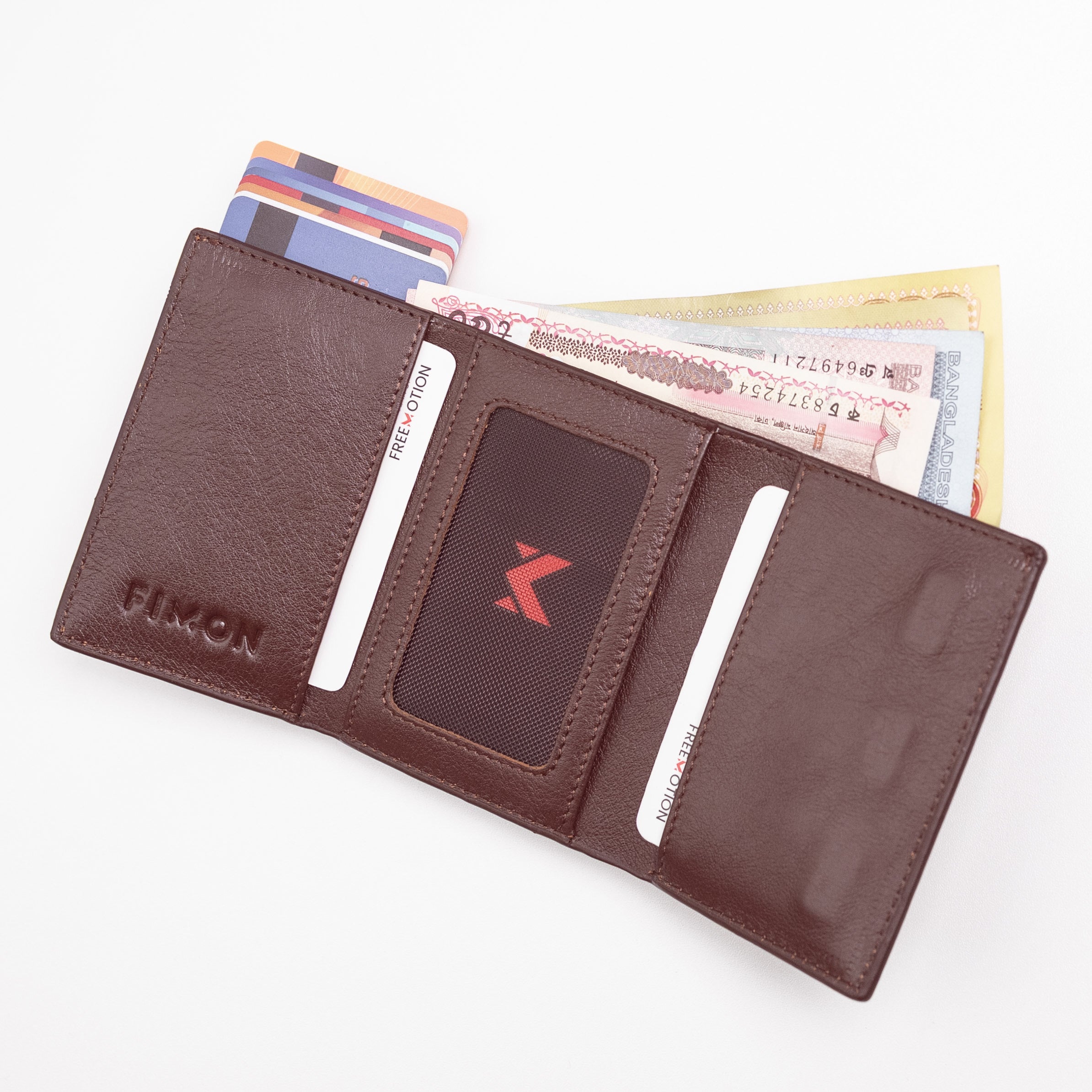 FlexCard Pro with 100% Genuine Leather wallet