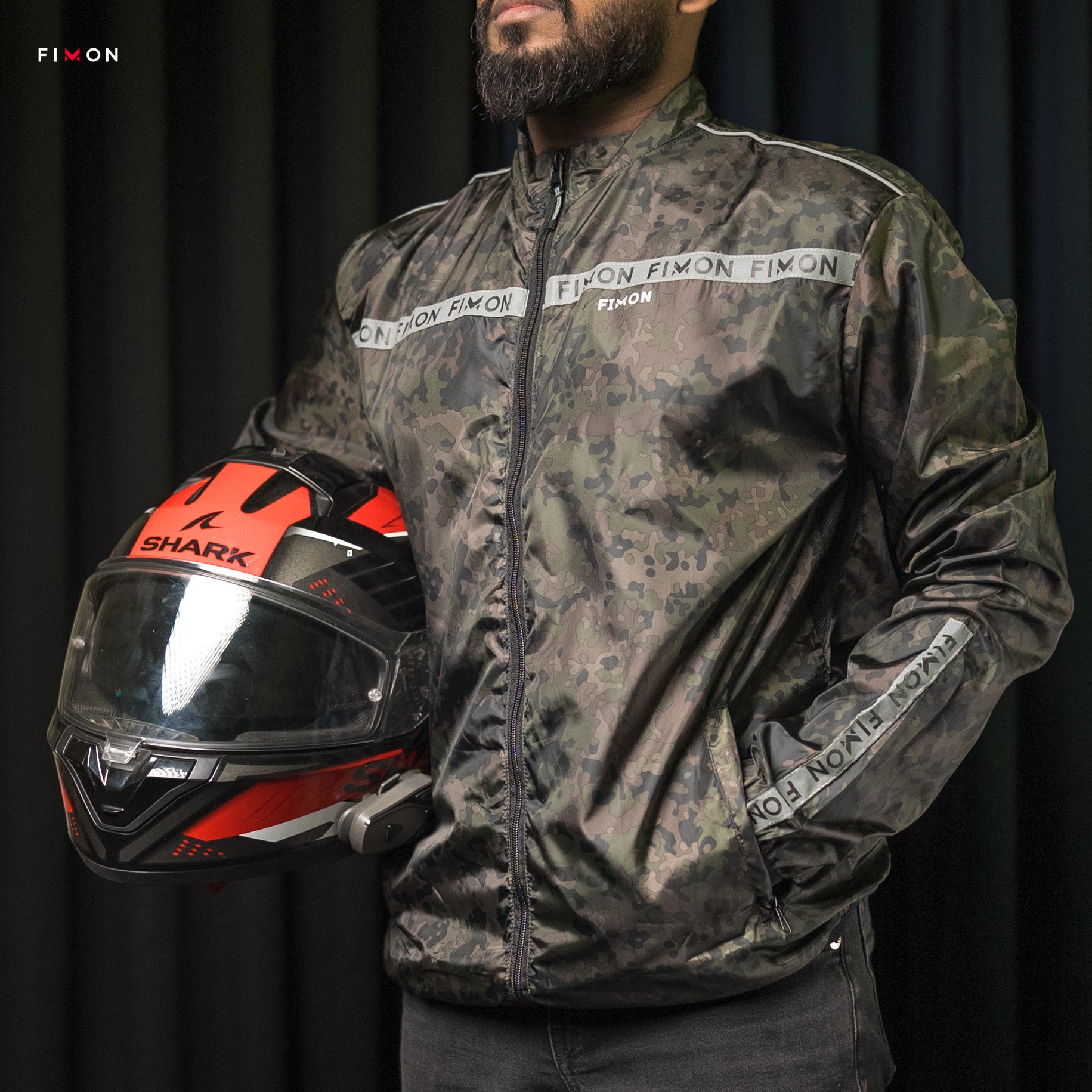 Windbreaker-Military Camo