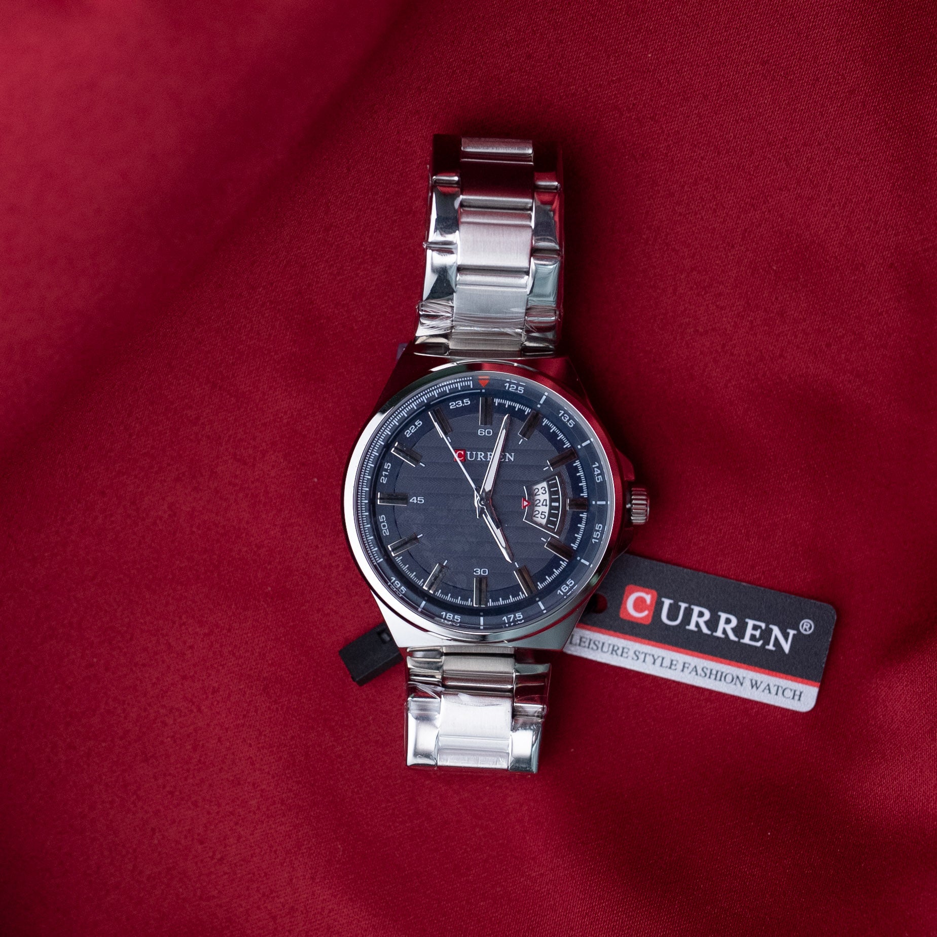 CURREN Chronograph Stainless Steel Watch 8375