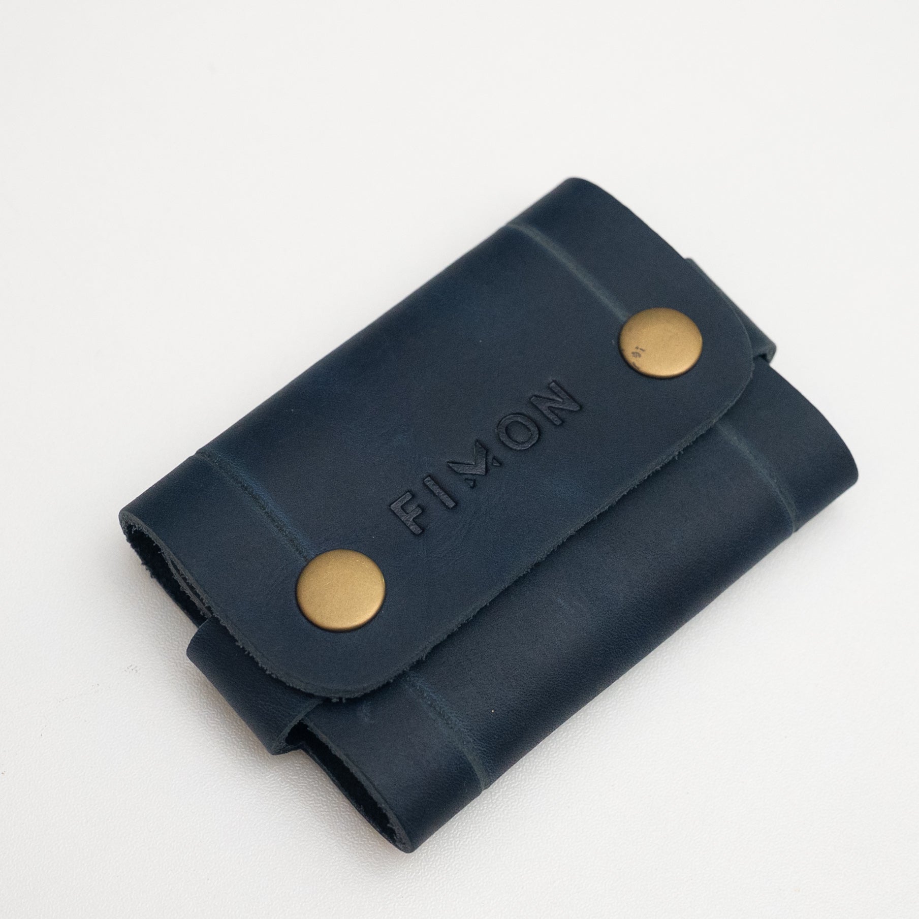 Fimon SnapMate Leather Card Holder