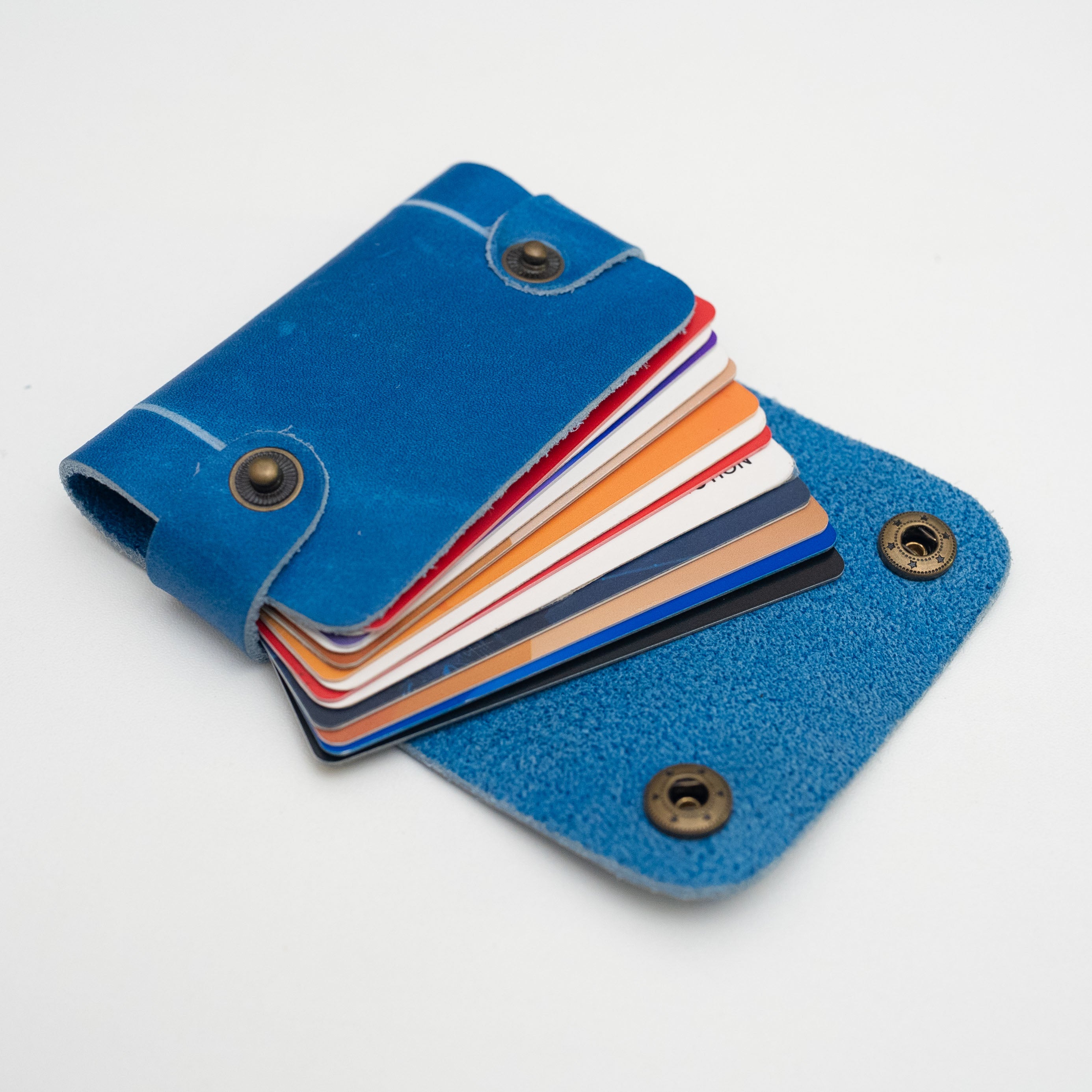 Fimon SnapMate Leather Card Holder